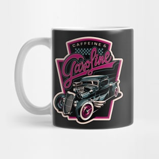 Vintage car caffeine and gasoline Mug